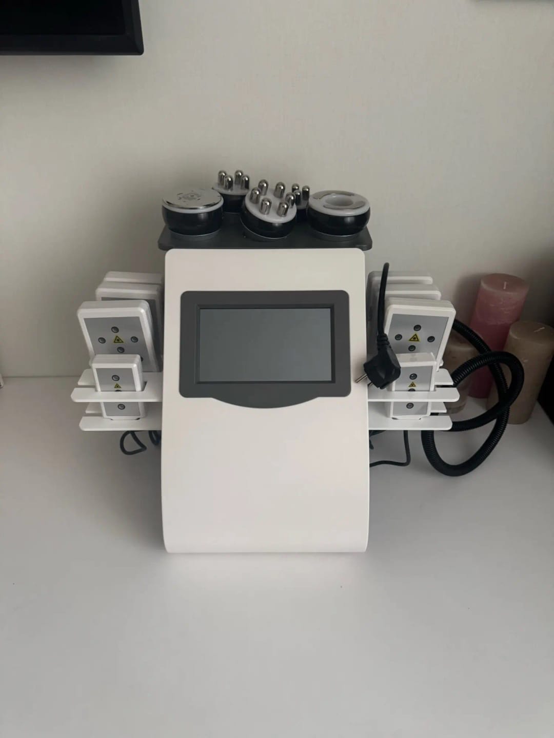 Customer photo review of 10 in 1 Fat Cavitation Body Sculpting Machine