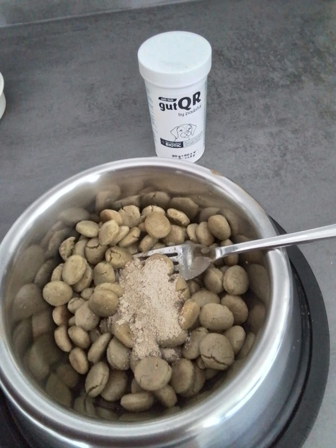 Customer photo review of gutQR Anti-Itch €19,90