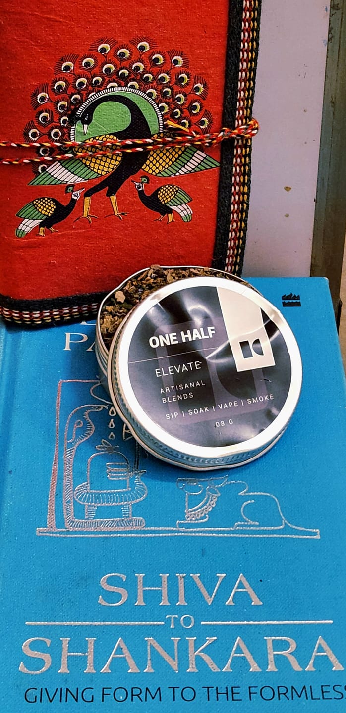 Customer photo review of One Half - Elevate 8gm Tin | Herbal Smoking Blend