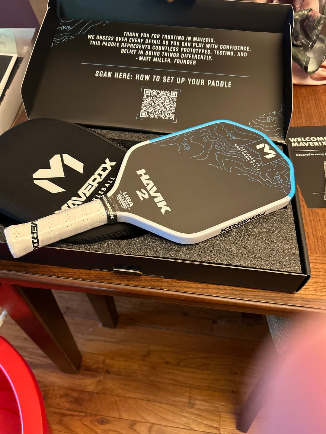 Customer photo review of HAVIK 2, Gen 4.5 | Speed Meets Power. Patented Design to Feel Lighter & Swing Faster