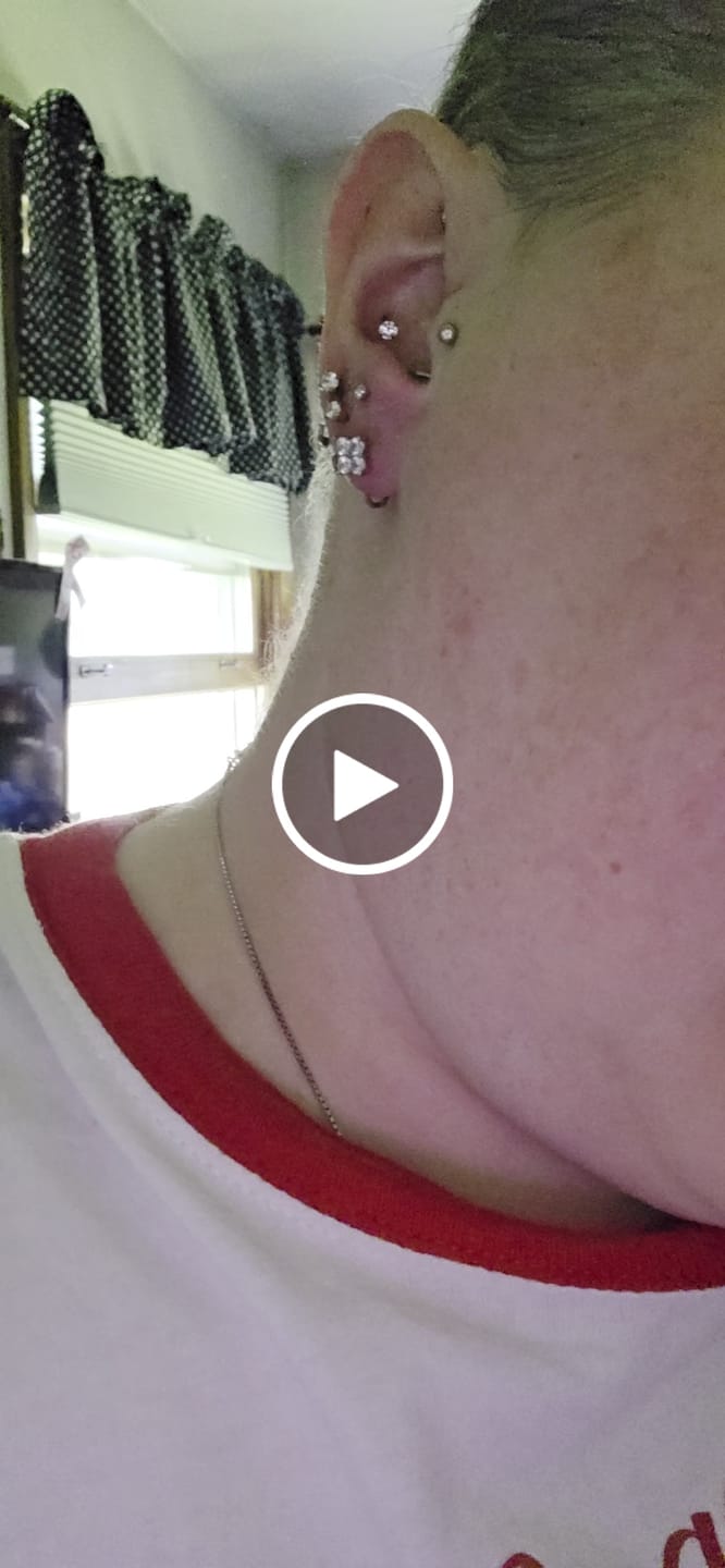 Customer video review of Trinity Star Comfort Earrings — Silver