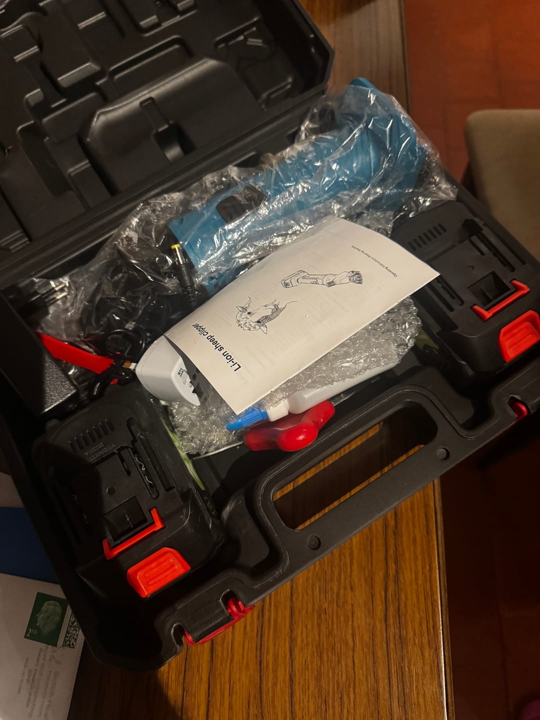 Customer photo review of ONEVAN Cordless 6 Speed 13 Teeth Sheep Shears | For Makita 18V Battery