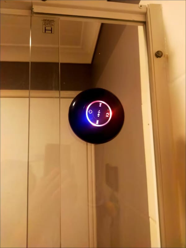 Customer photo review of Bluetooth Shower Speaker
