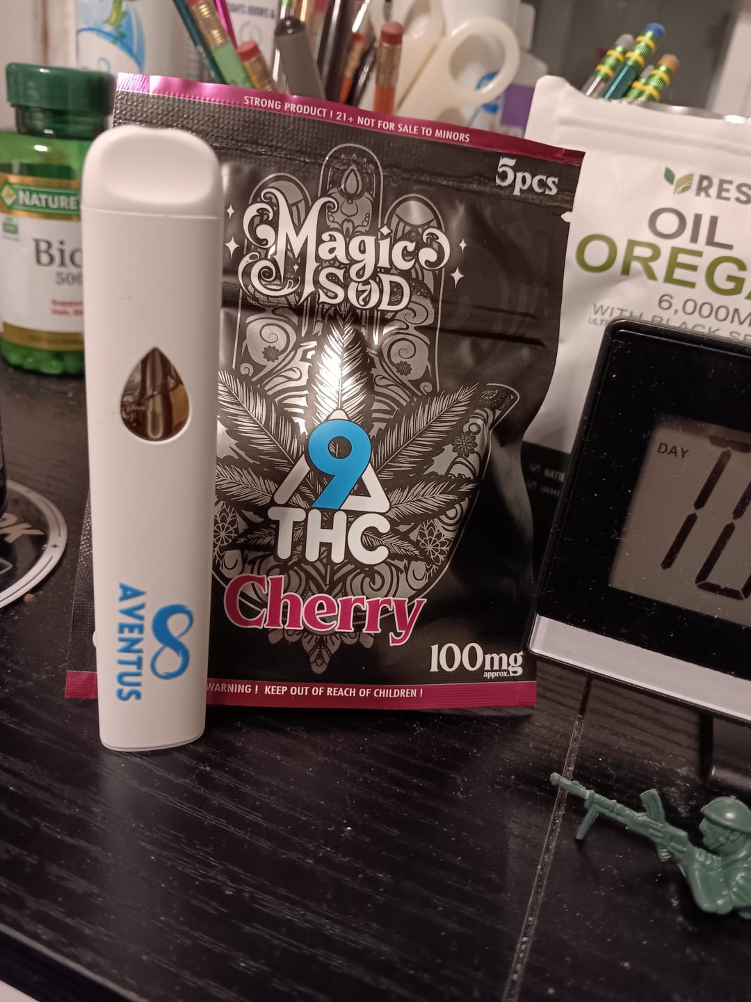 Customer photo review of Disposable Vape 2G Delta 9 Purple haze Sativa