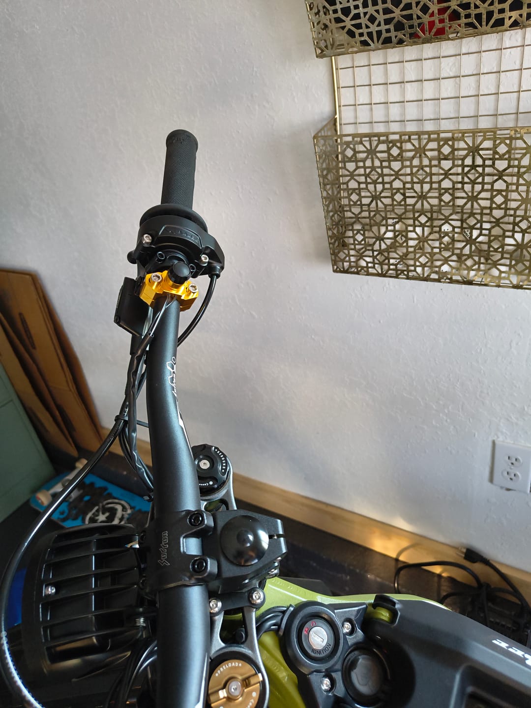 Customer photo review of Headlight Switch | Surron LBX | Talaria Sting MX3
