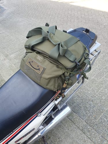 Customer photo review of Keikka 30L duffle bag