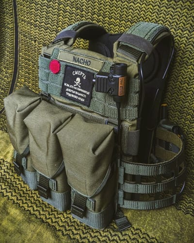 Customer photo review of Varjelus 3x2 AR15-AK placard