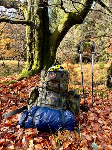 Customer photo review of Kantamus 40L backpack