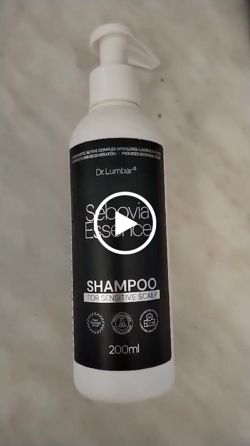 Customer video review of Sebovia Essence Seborrhea Dermatitis Sampon érzékeny bőrre