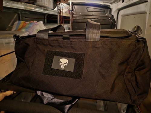 Customer photo review of Keikka 50L duffle bag