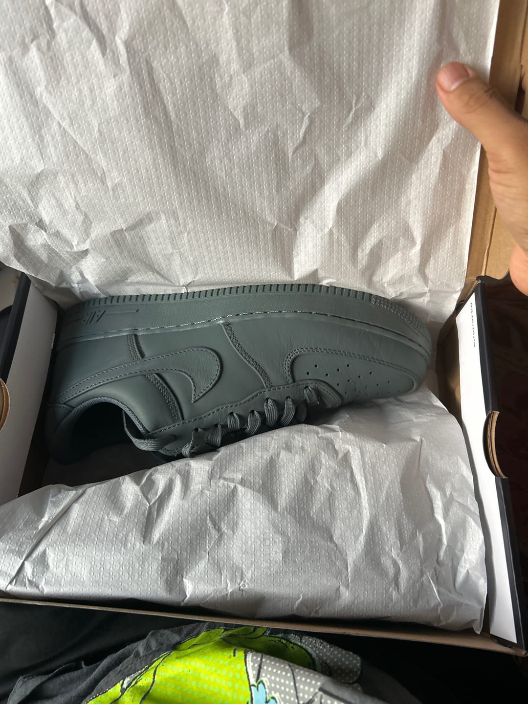 Customer photo review of Nike Air Force 1 Low Bomber Grey