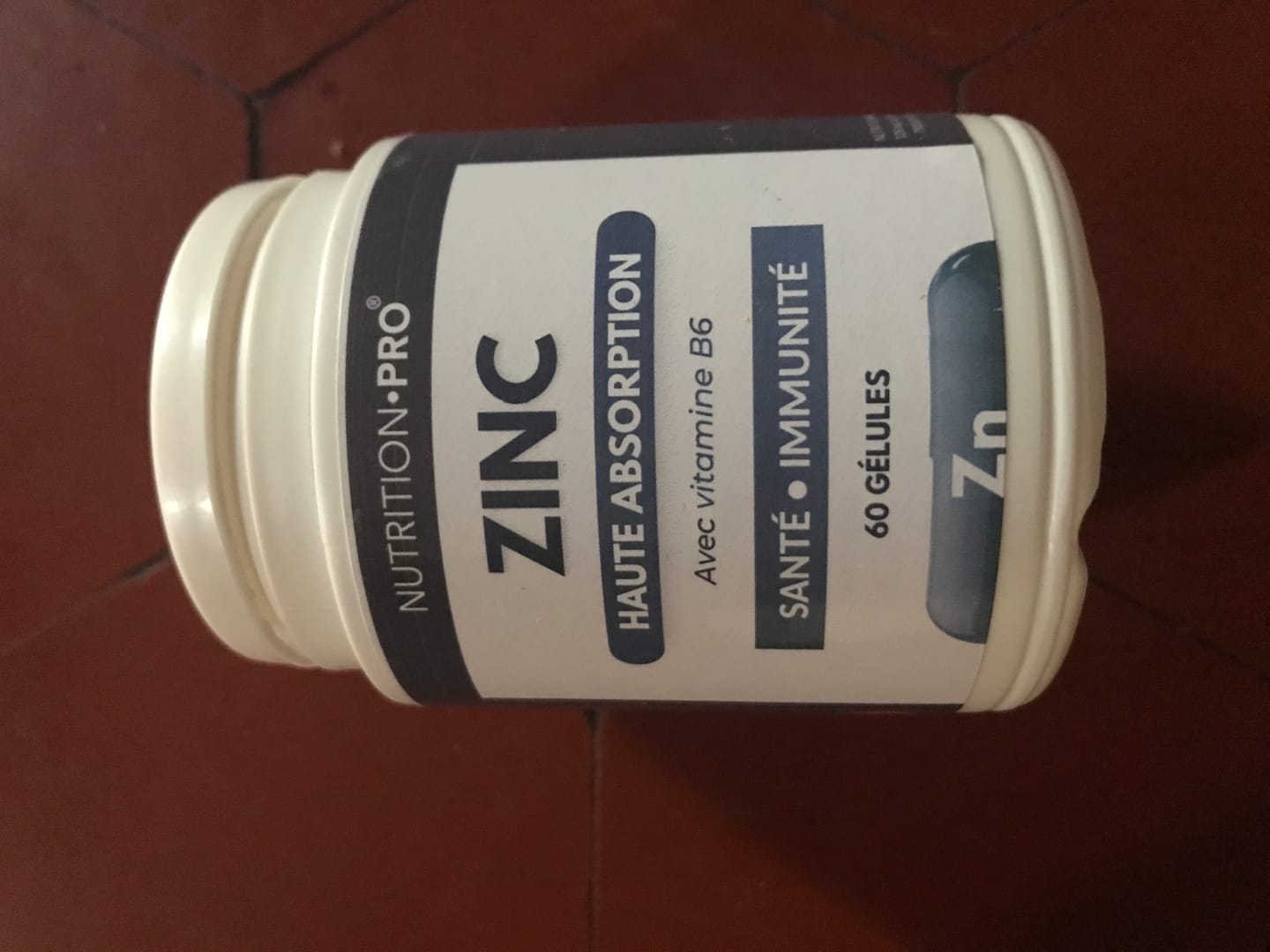 Customer photo review of ZINC - 60 GÉLULES