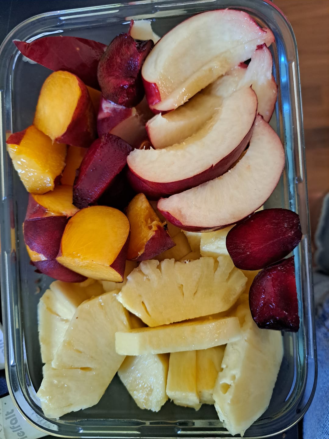 Customer photo review of Steinobst-Mix Bio "Sonnenküsse" Box