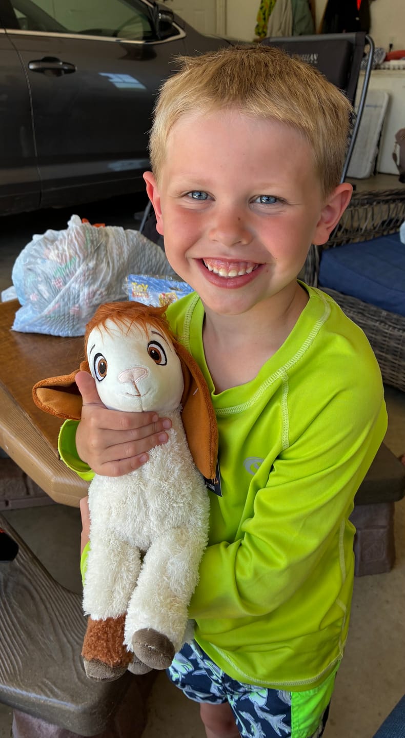 Customer photo review of Tali Plushie