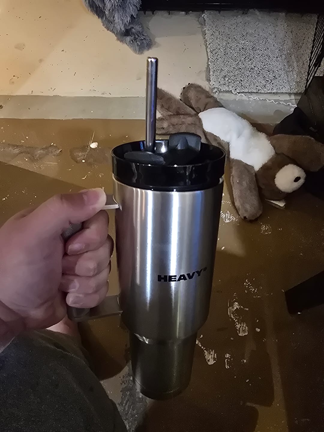 Customer photo review of HEAVY* Tumbler