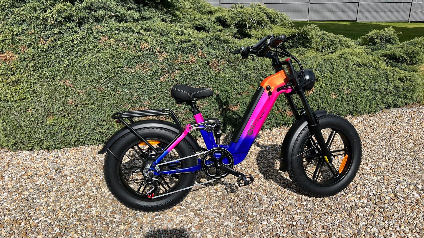 Customer photo review of CMACEWHEEL V20 750W 20" Fat Bike 960Wh Full Suspension E-bike with Torque Sensor 48V 20Ah Battery