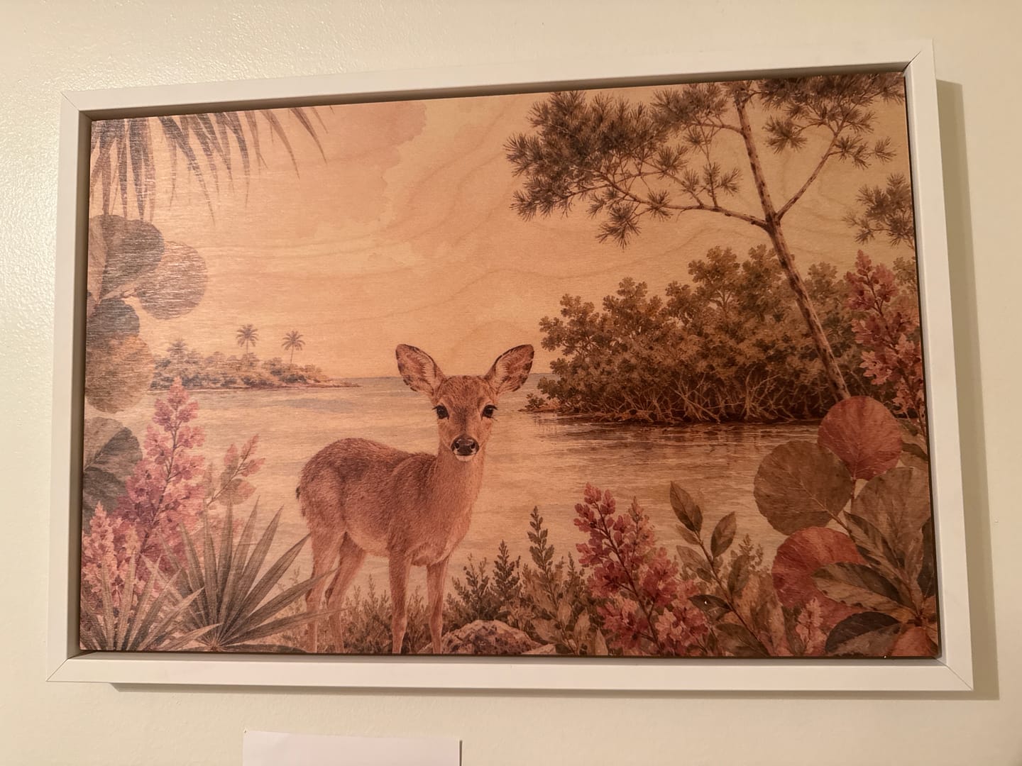 Customer photo review of 12x18 Birch Vintage Matte Wood Print