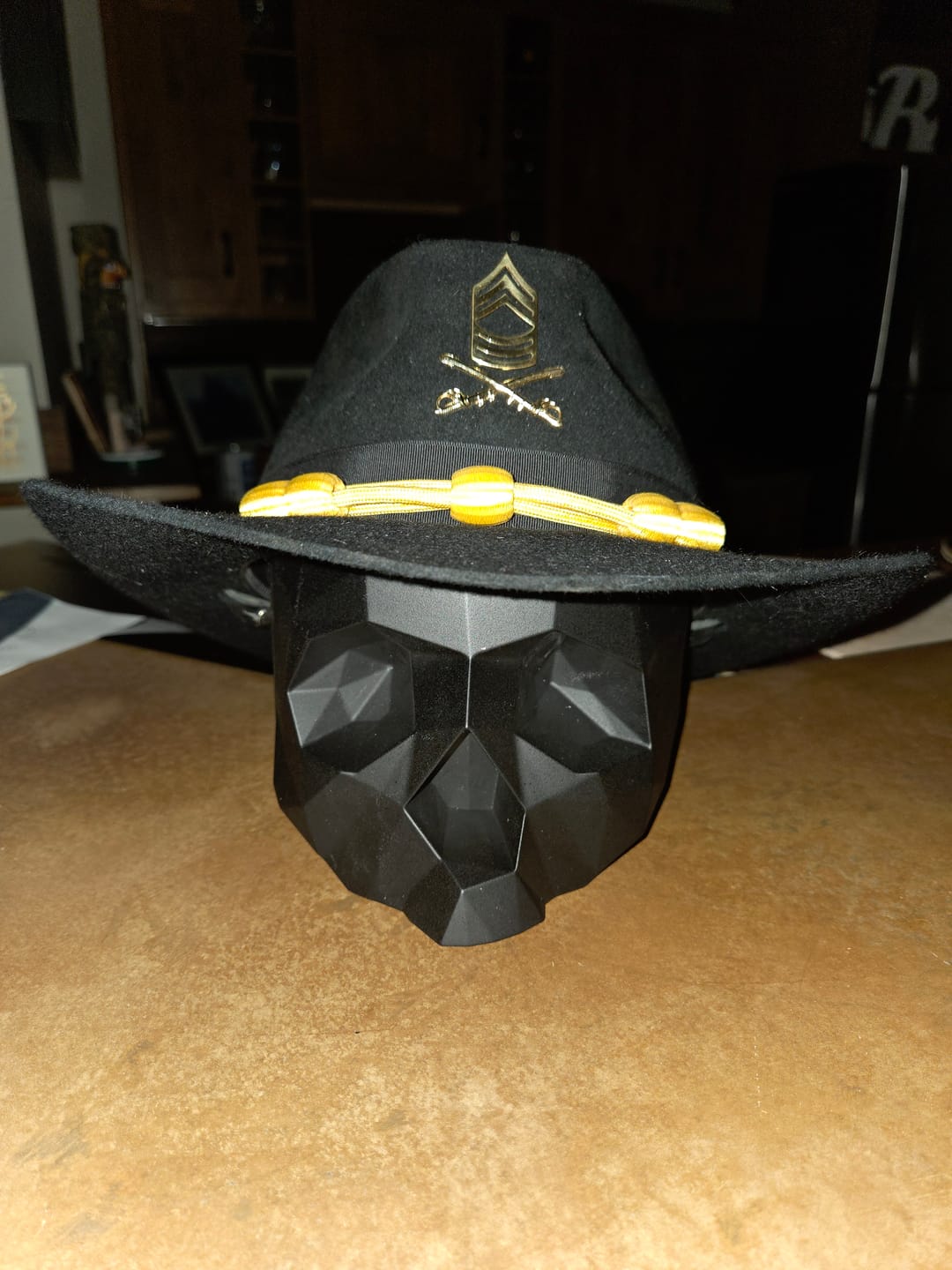 Customer photo review of Black Skull Stand