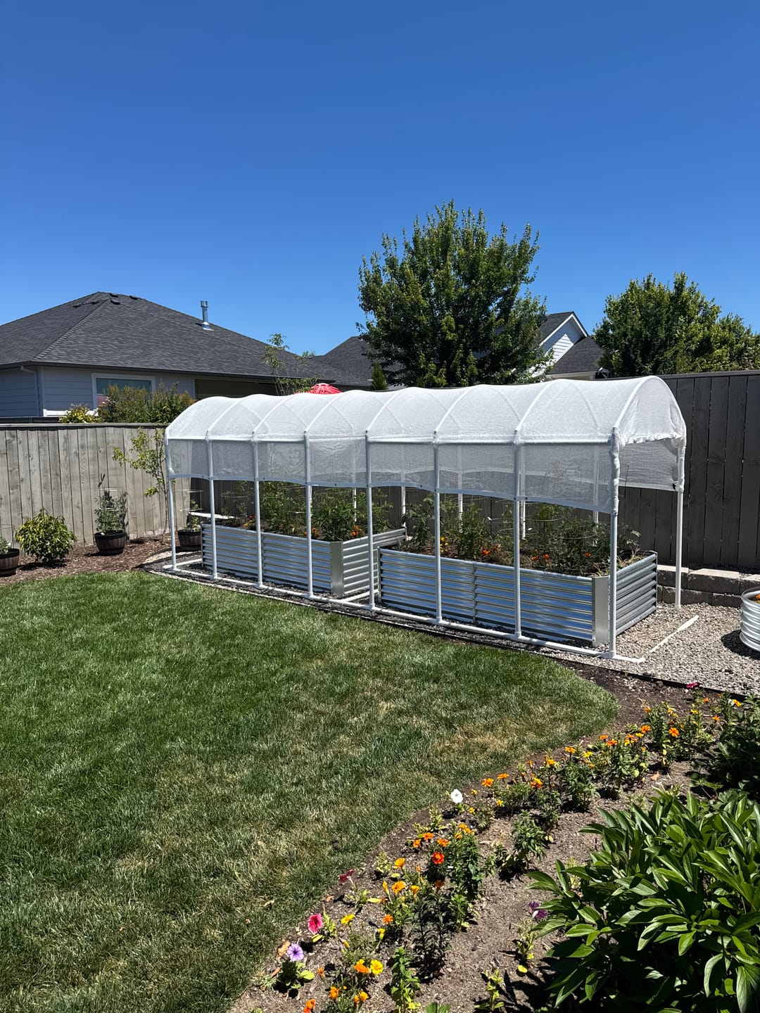 Customer photo review of 50% Shade Cloth