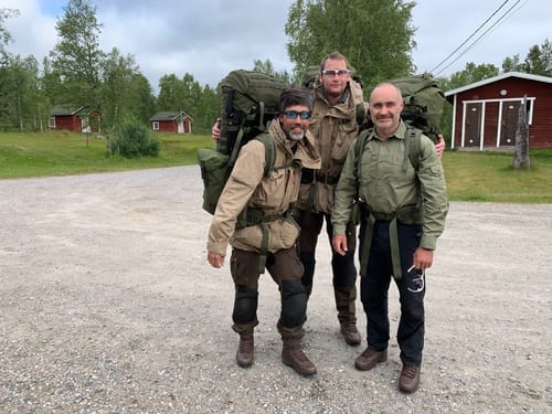 Customer photo review of Jääkäri XL backpack