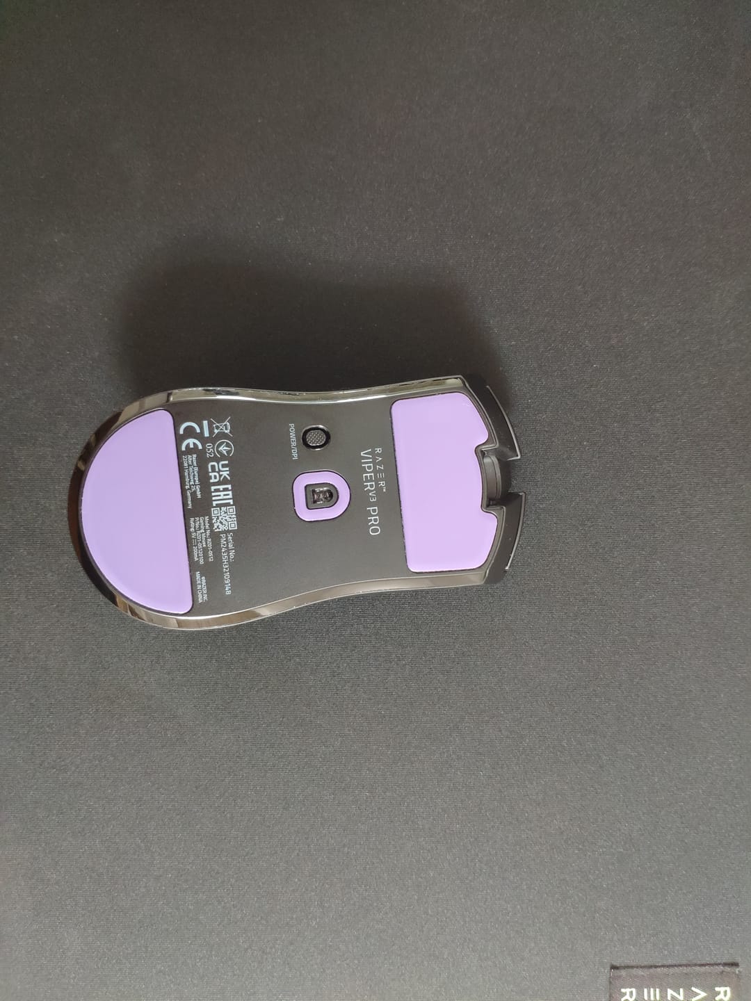 Customer photo review of X-Raypad Obsidian Air Mouse Skates