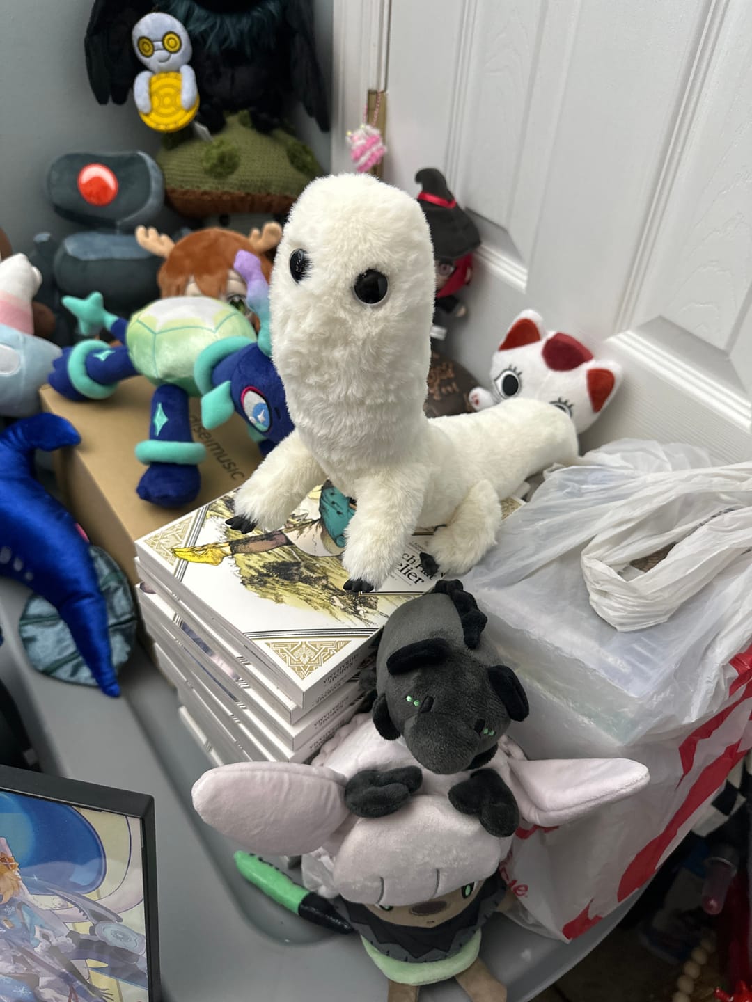 Customer photo review of Brush Buddy - Handmade art toy