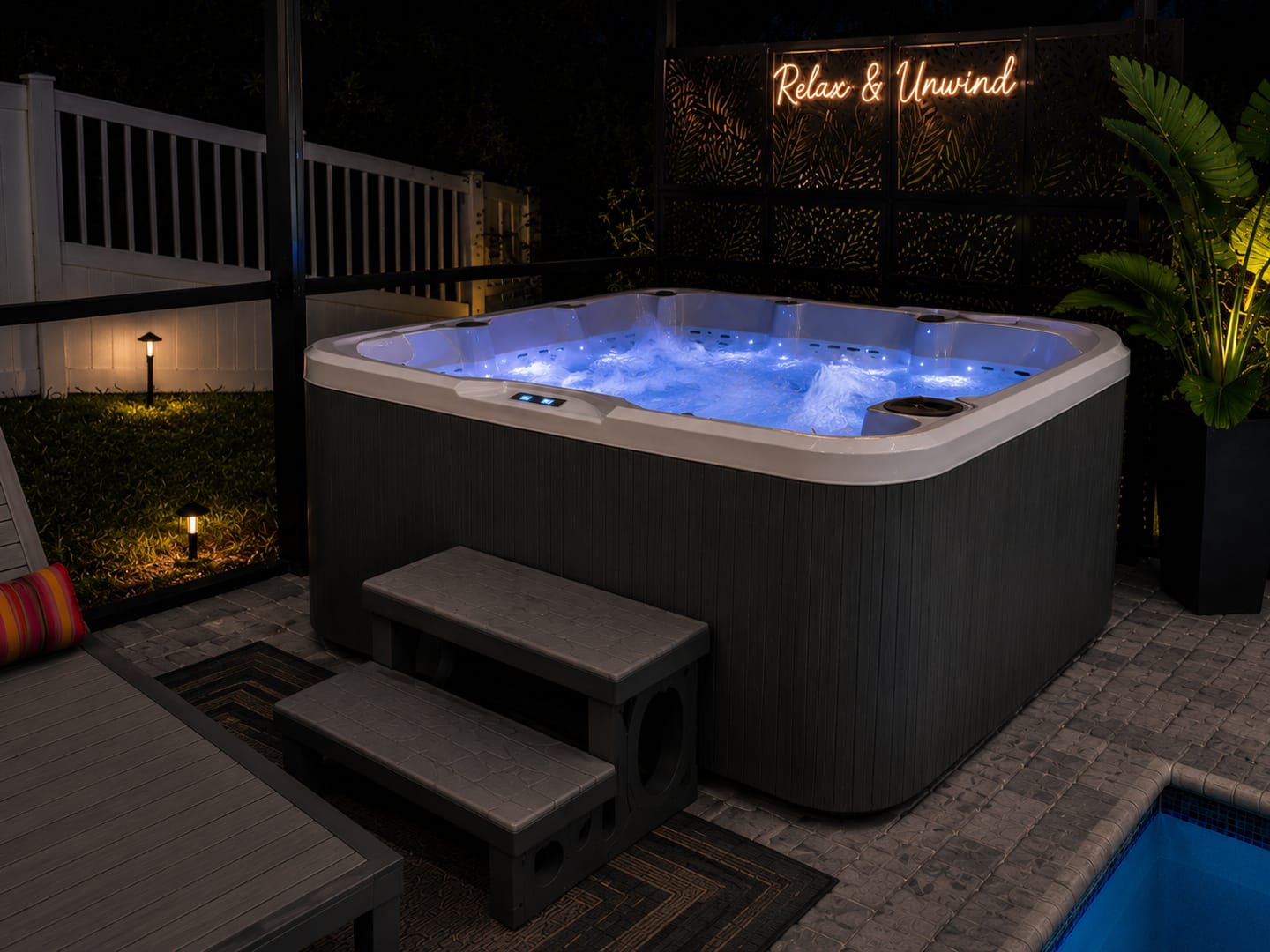 Customer photo review of Custom LED Neon: Relax & Unwind