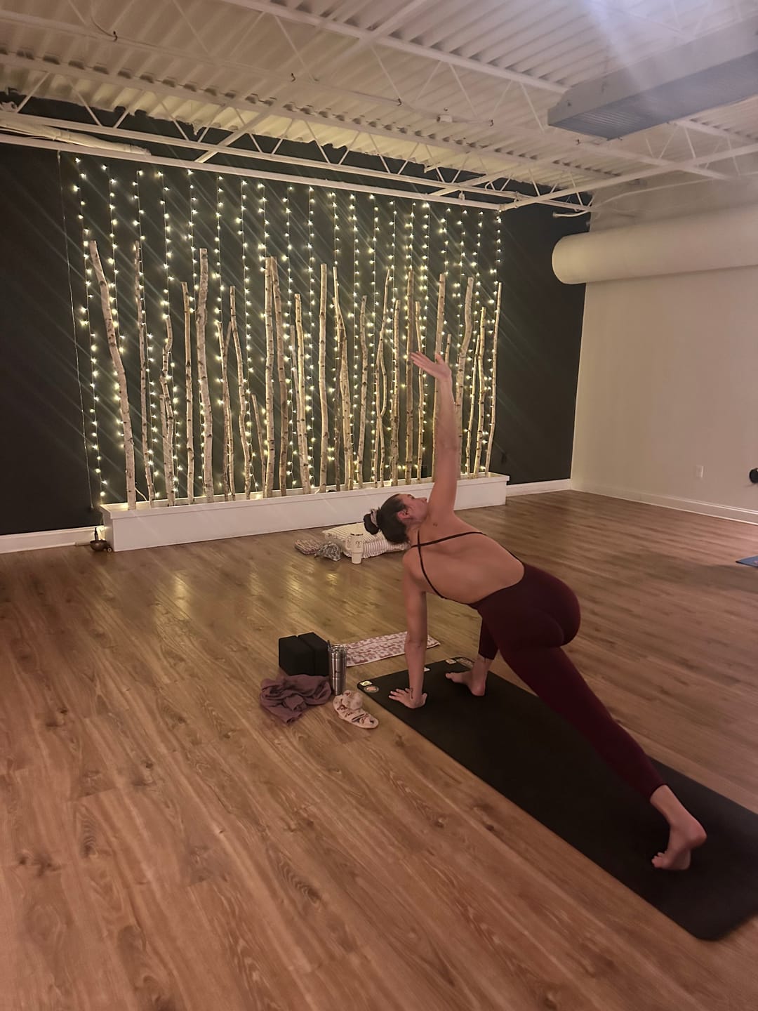 Customer photo review of The Bare Onesie / Black-Cherry