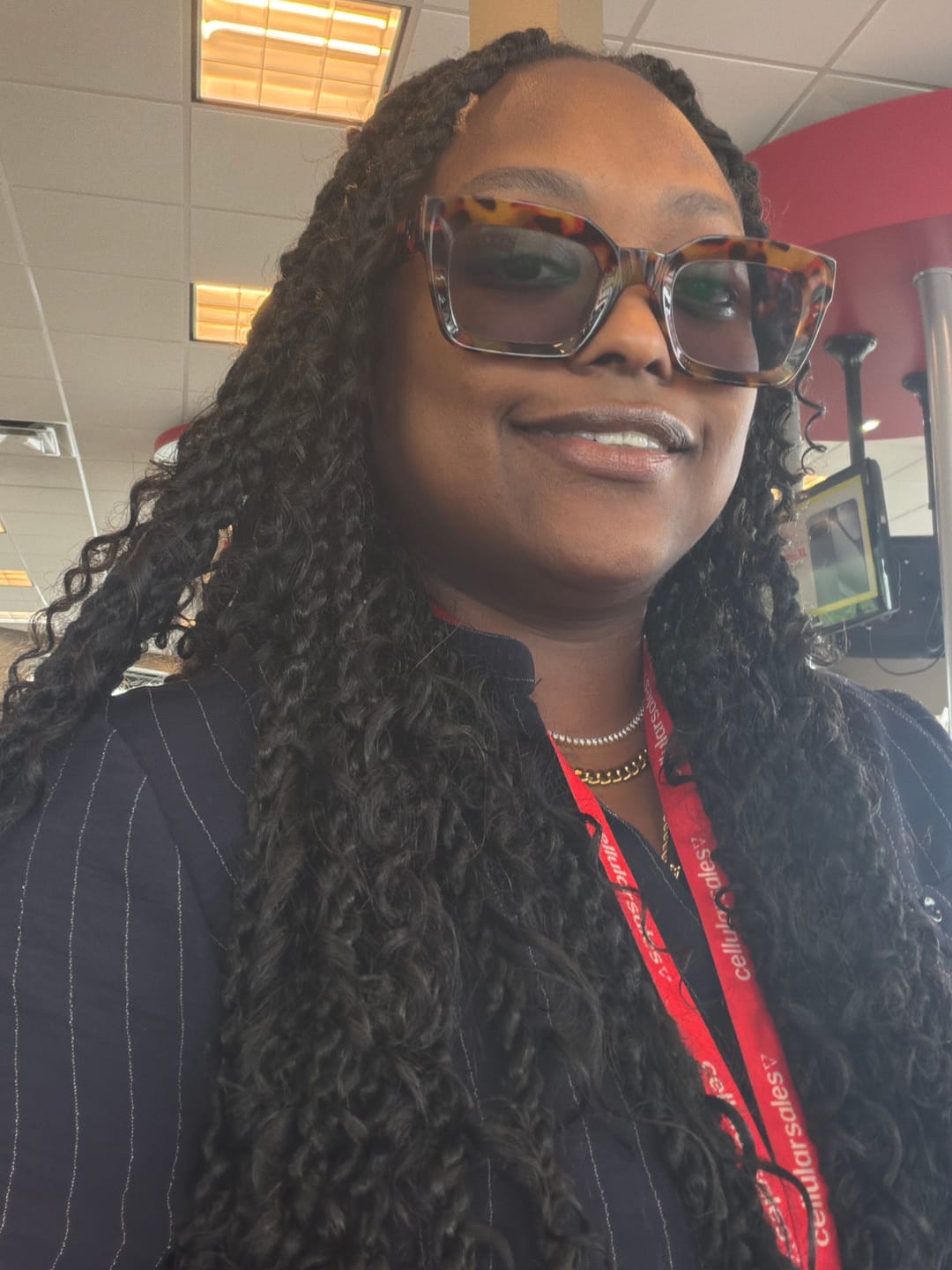 Customer photo review of Spanish Curl Bulk Hair Extensions for Braiding