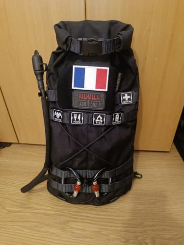 Customer photo review of Hatka 12L backpack