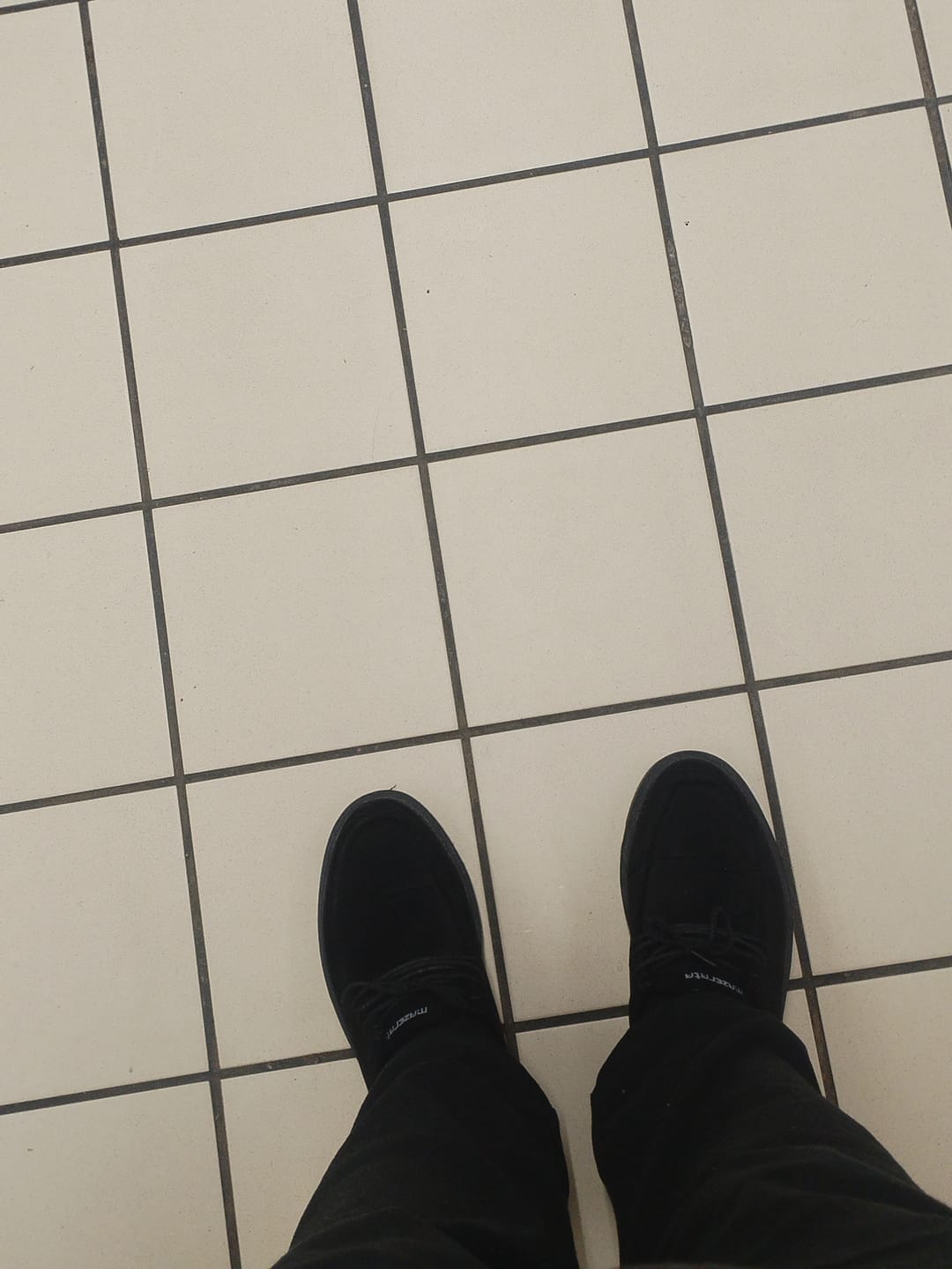 Customer photo review of Mazerata Vinchey 71 Faux Suede Shoe - Black