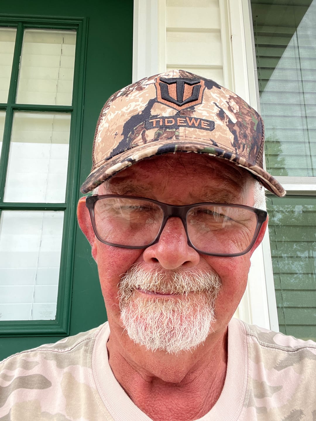 Customer photo review of Veil Whitetail Mesh-Back Logo Hunting Cap