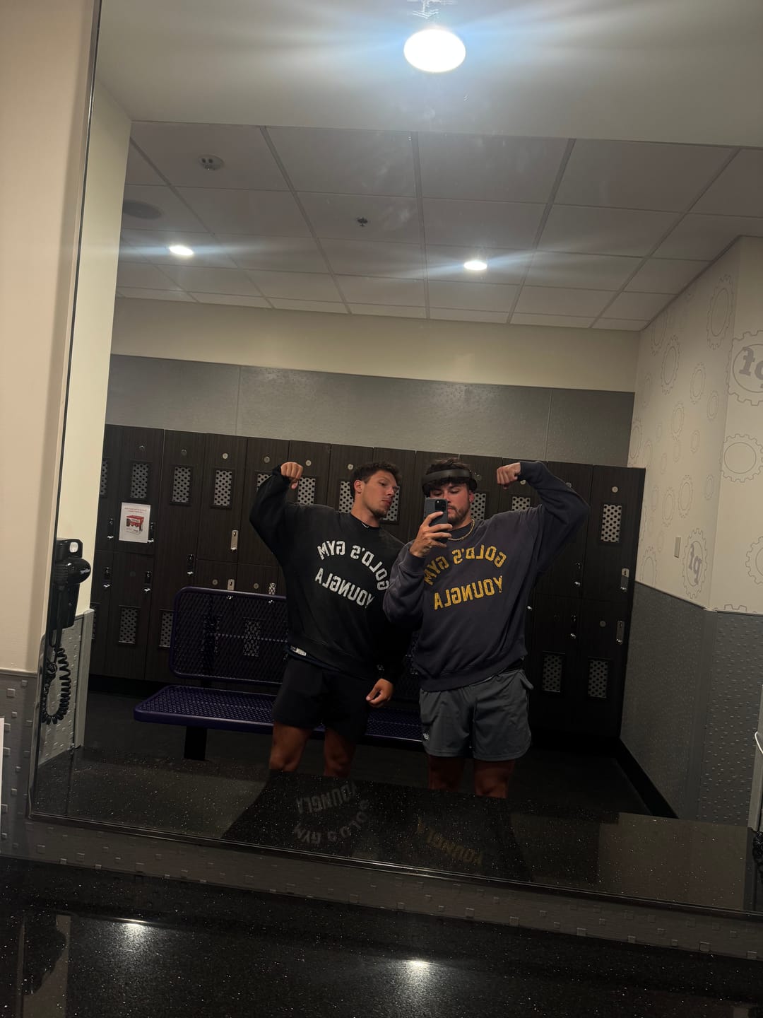 Customer photo review of 5166 - Gold's Iron Legacy Vintage Crewnecks