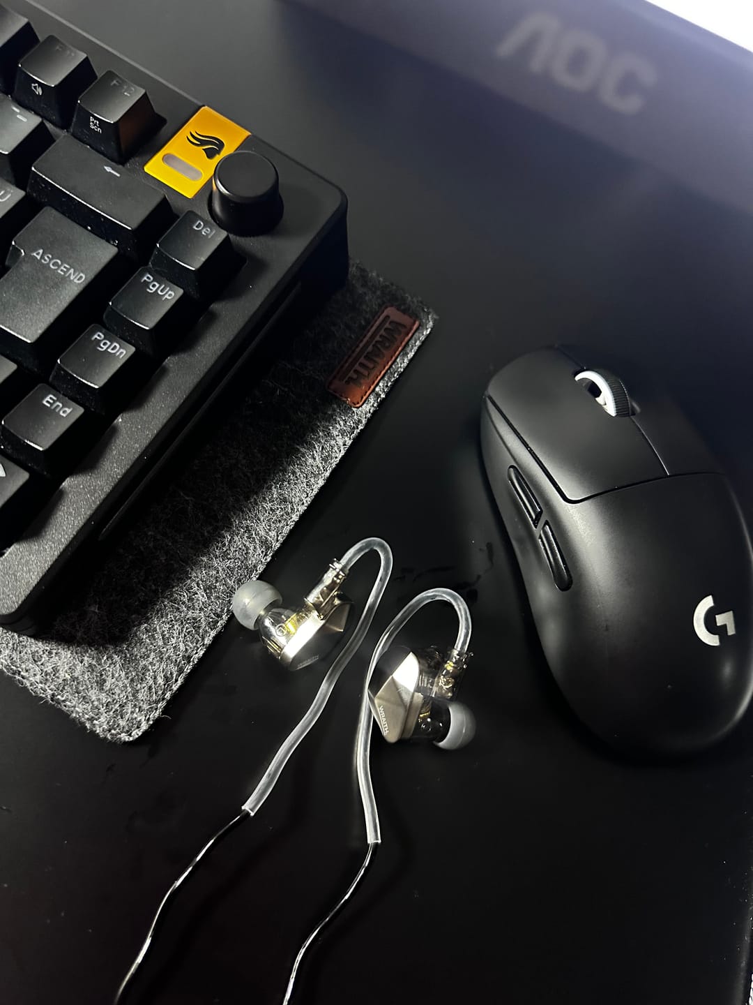 Customer photo review of Wraith Klavye Matı