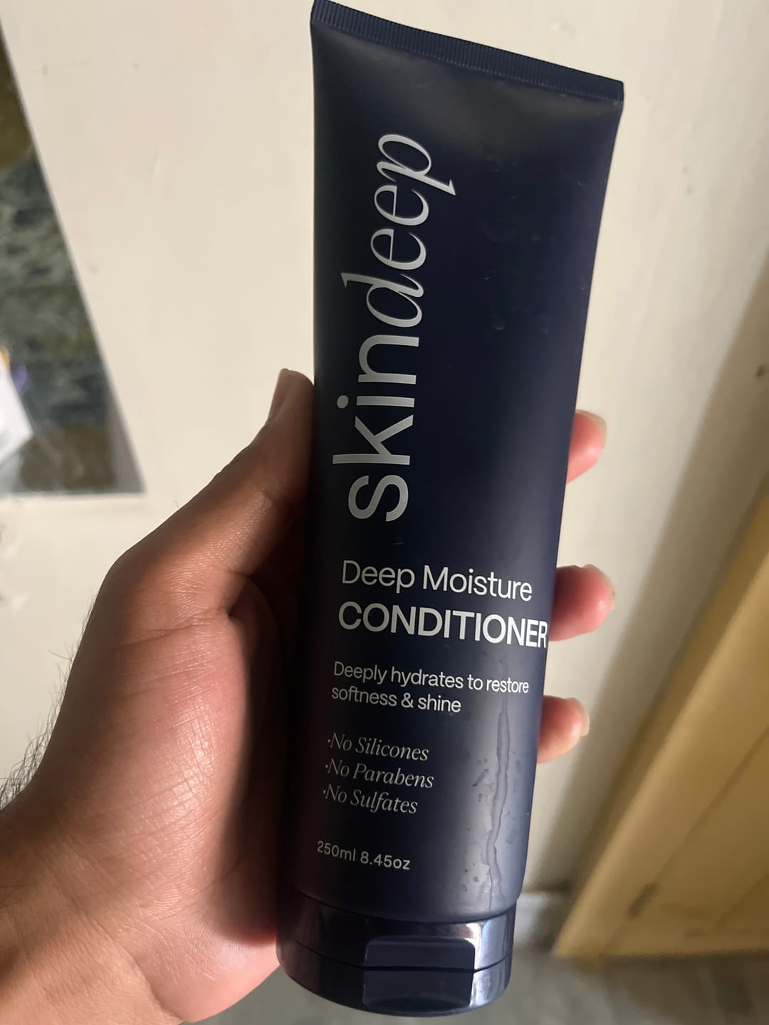 Customer photo review of DEEP MOISTURE CONDITIONER - with Silk Protein+Pro Vit B5