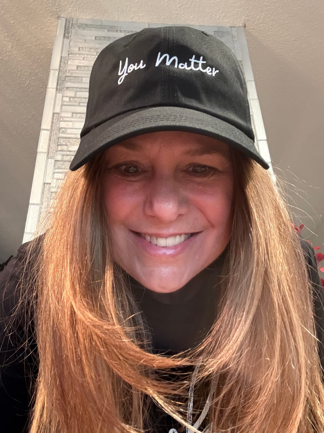 Customer photo review of You Matter Hat