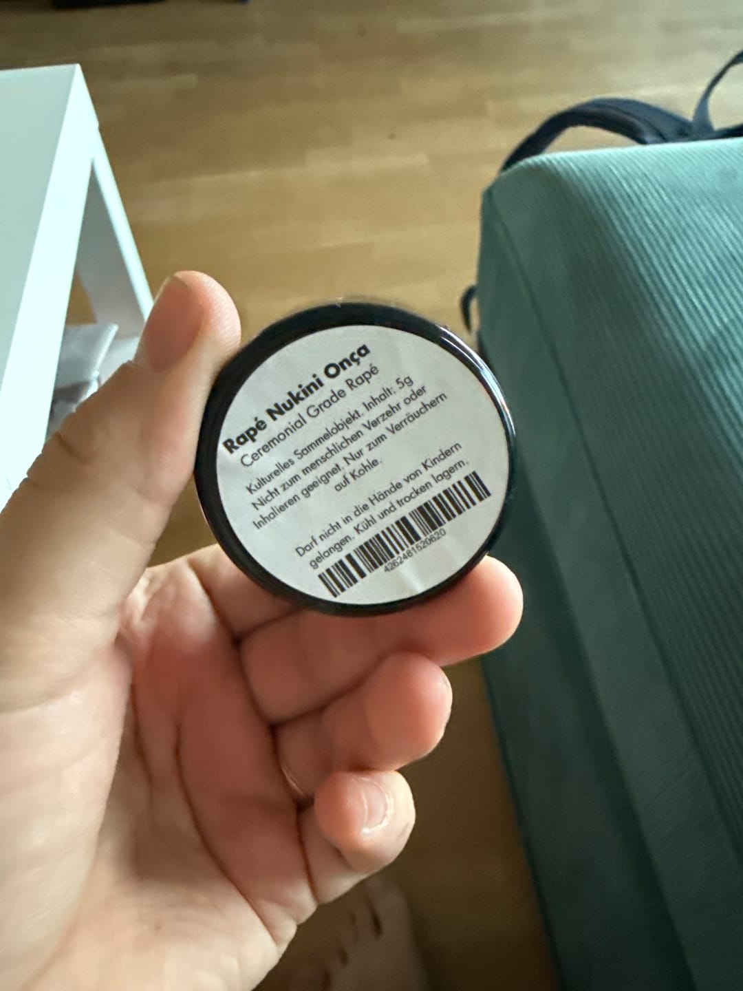 Customer photo review of 🌟 Rapé -  Schamanisches Schnupfpulver für spirituelle Rituale