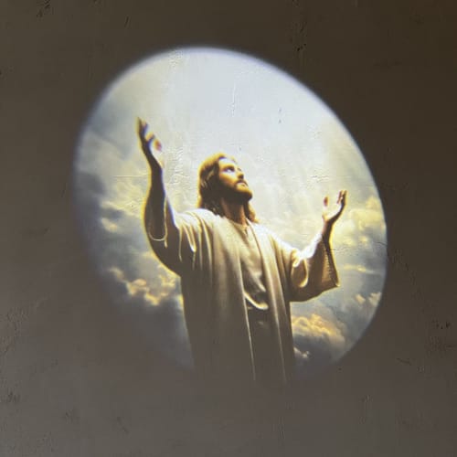 Customer photo review of Jesus Light Projector