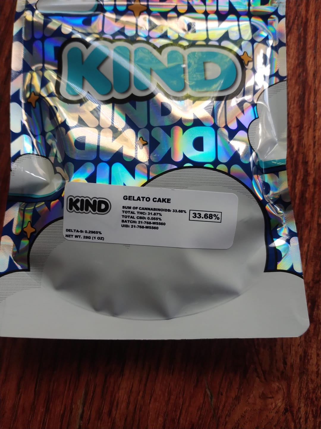 Customer photo review of Gelato Cake - 28 Grams - Hybrid