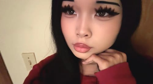 Customer photo review of Sadxesi x Eyemoody Bloom Black | 6 Months, 2 pcs