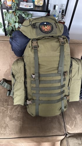 Customer photo review of Kantamus 40L backpack