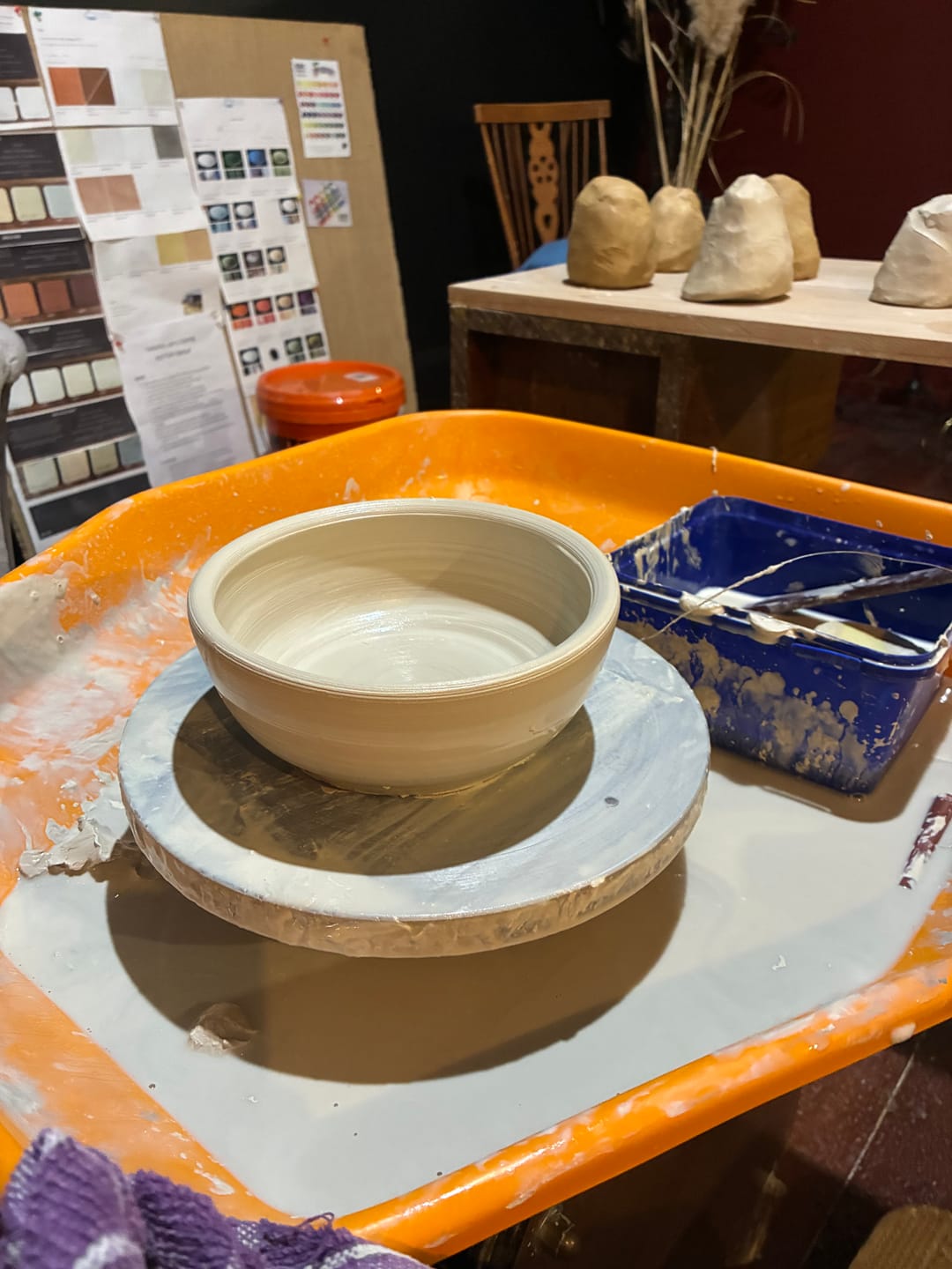 Customer photo review of WM2502 - Cream Stoneware Clay with Grog - 10kg
