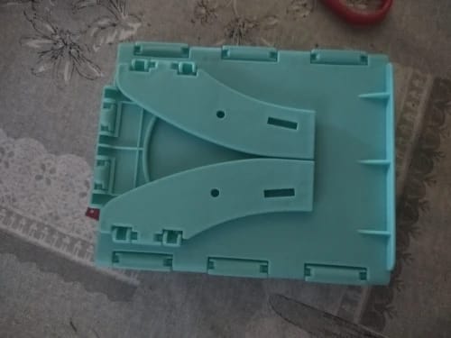 Customer photo review of Portable Folding Camping Toilet