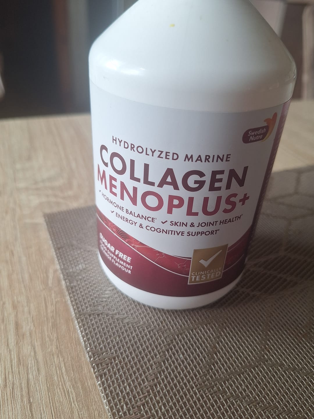 Customer photo review of Swedish Nutra - Collagen Menoplus+, skystas jūrinis kolagenas brandesnio amžiaus moterims, 500 ml
