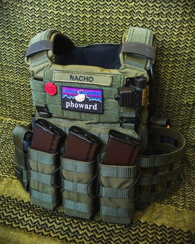 Customer photo review of Varjelus plate carrier