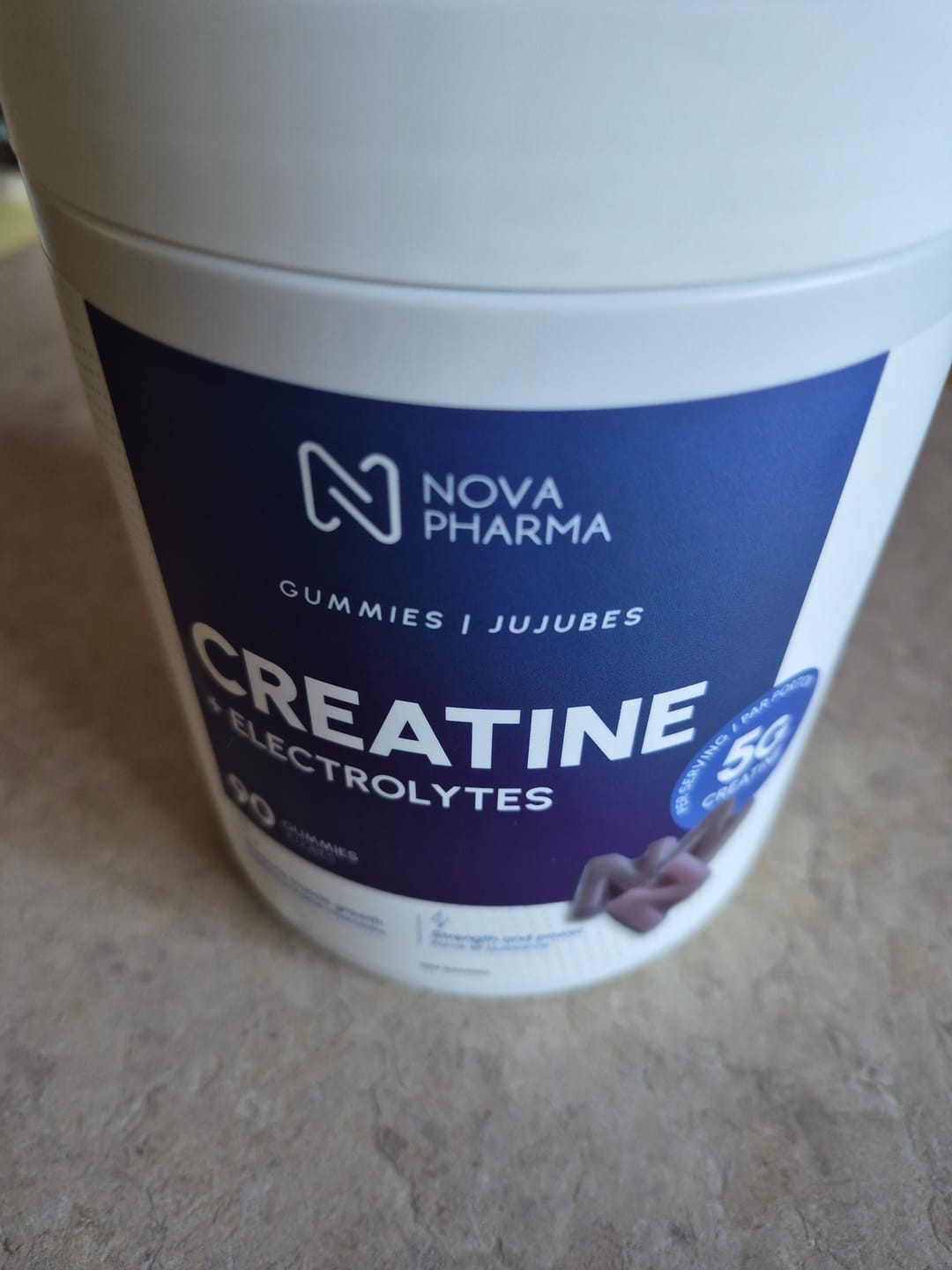 Customer photo review of Creatine gummies