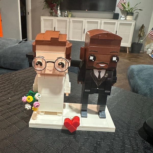 Customer photo review of Custom Fully Body Brick Figures