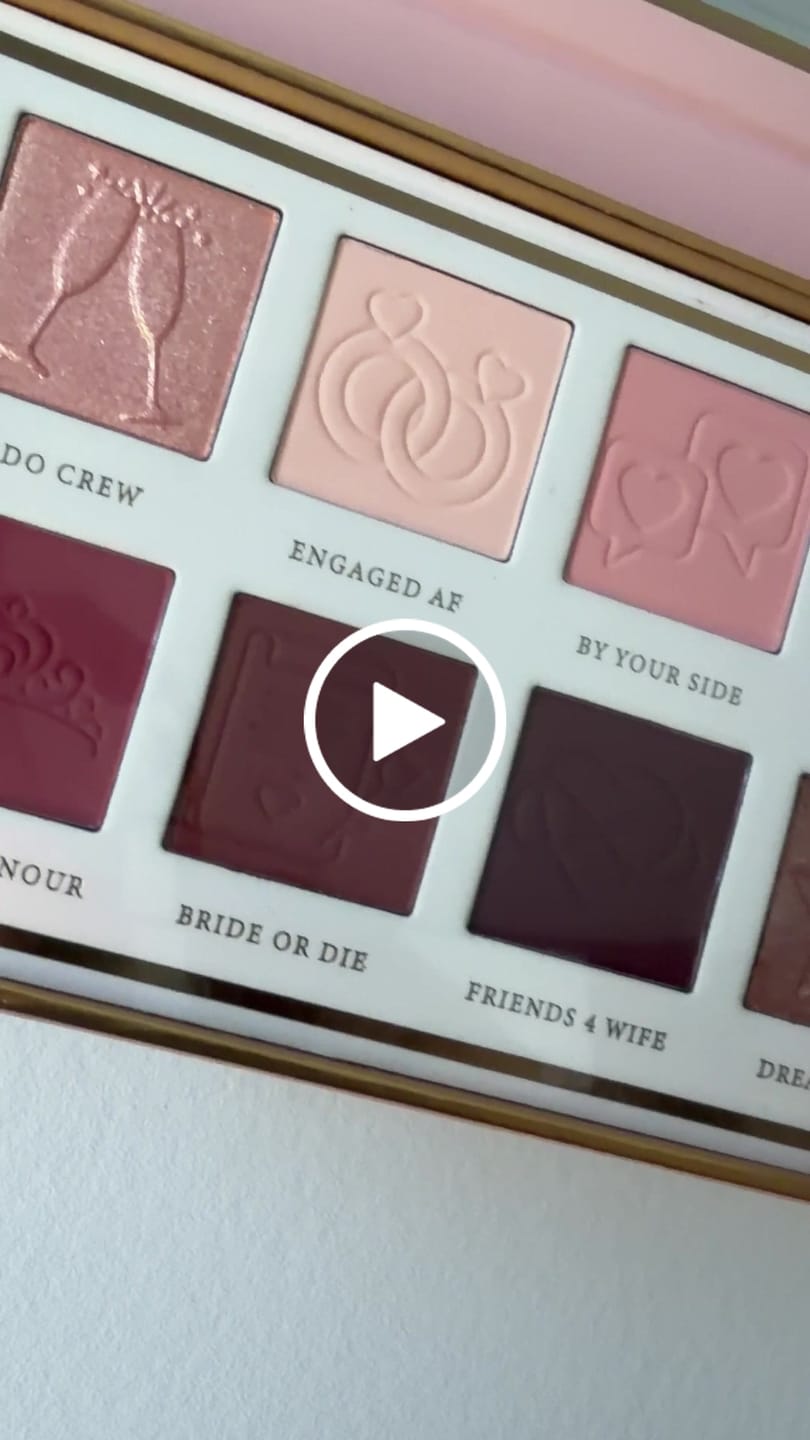 Customer video review of Love Tapes Palette