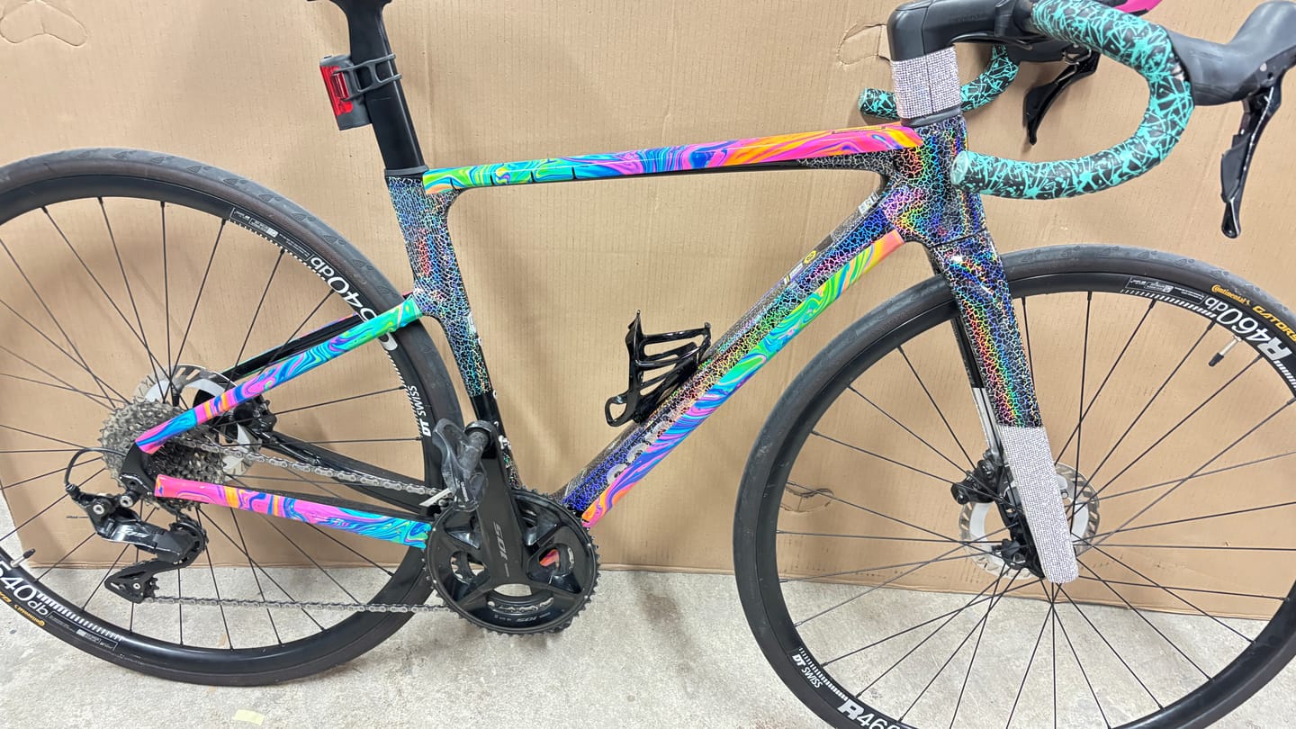 Customer photo review of Oil Slick Frame Keeper