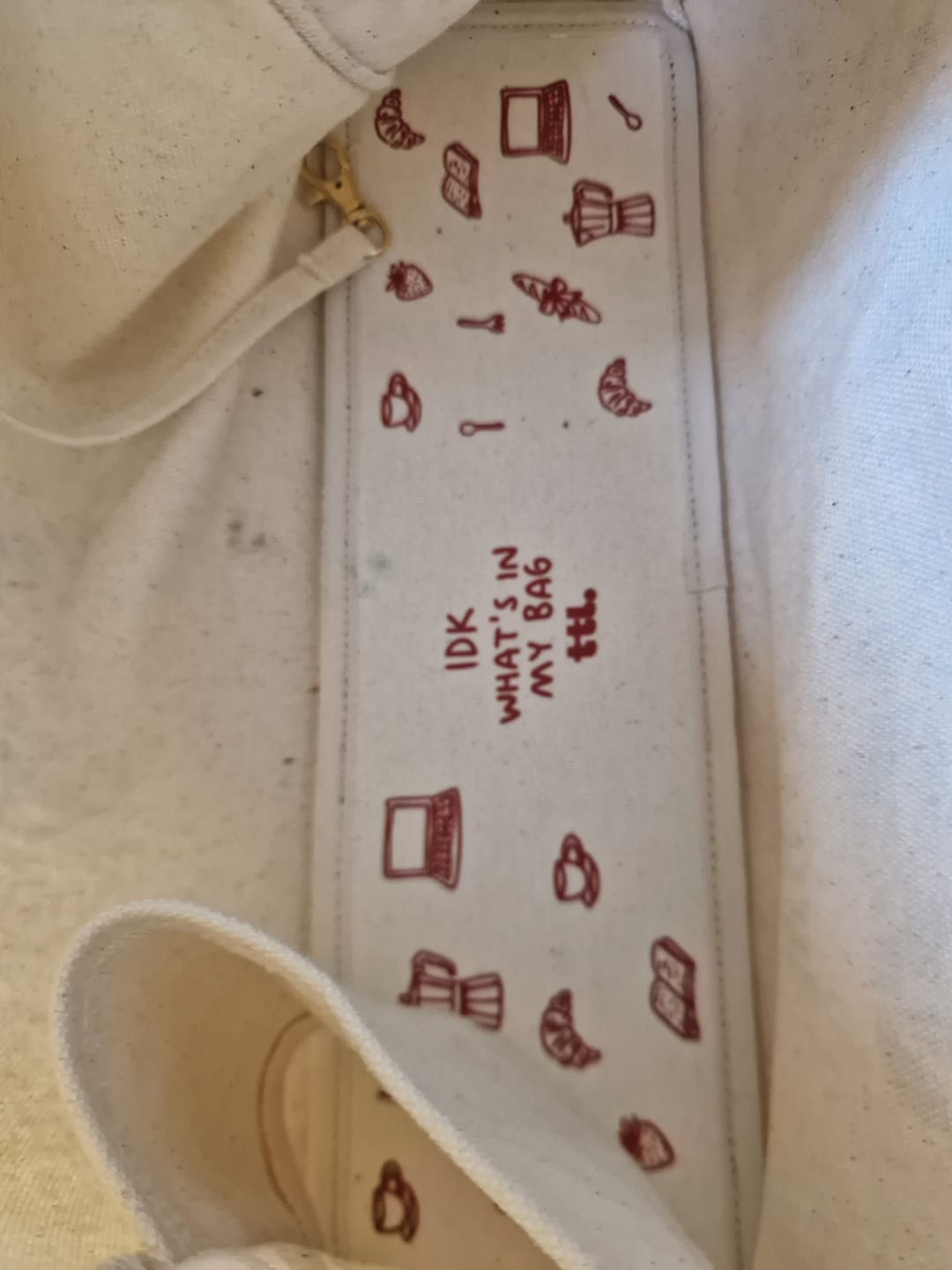 Customer photo review of The Tote Base